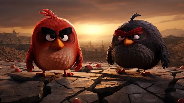 ¡Lanza a Angry Birds y demuestra tus habilidades en Angry Birds! ¡Derrota a los cerdos y salva los huevos!