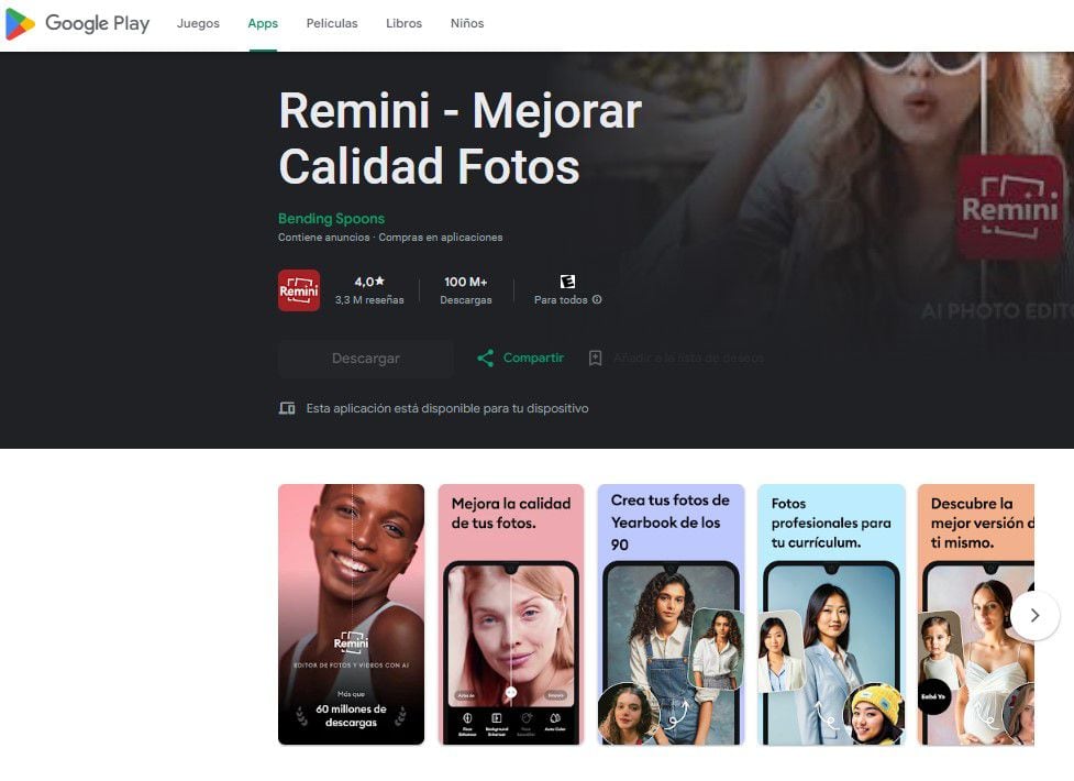 Entre las aplicaciones de IA que prometen arreglar imágenes, Remini ha destacado por su versatilidad, su forma práctica e intuitiva de utilizarla y sus funciones habilitadas sin costo.