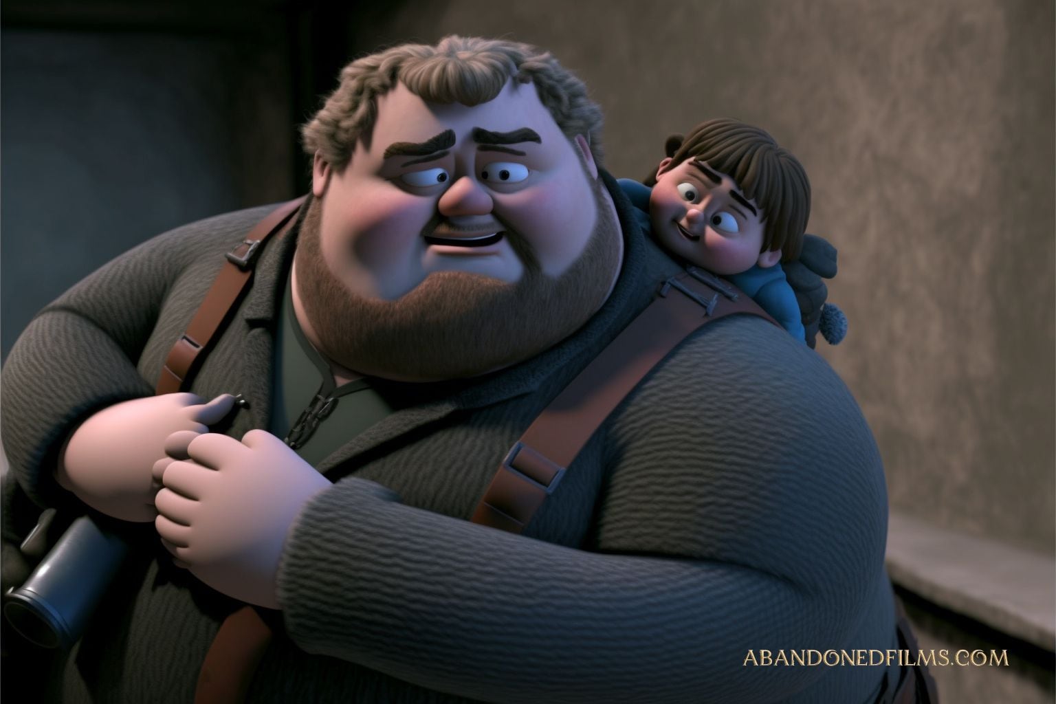 Hoddor al estilo pixar según una IA