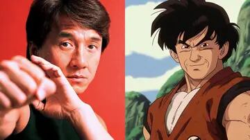 Portada de cómo se vería Jackie Chan en el mundo de DBZ