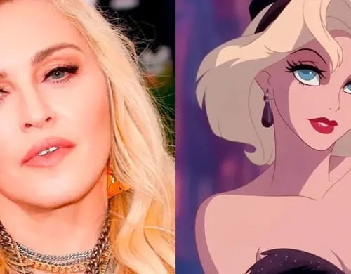 Inteligencia artificial te muestra cómo se vería Madonna en el universo de Disney