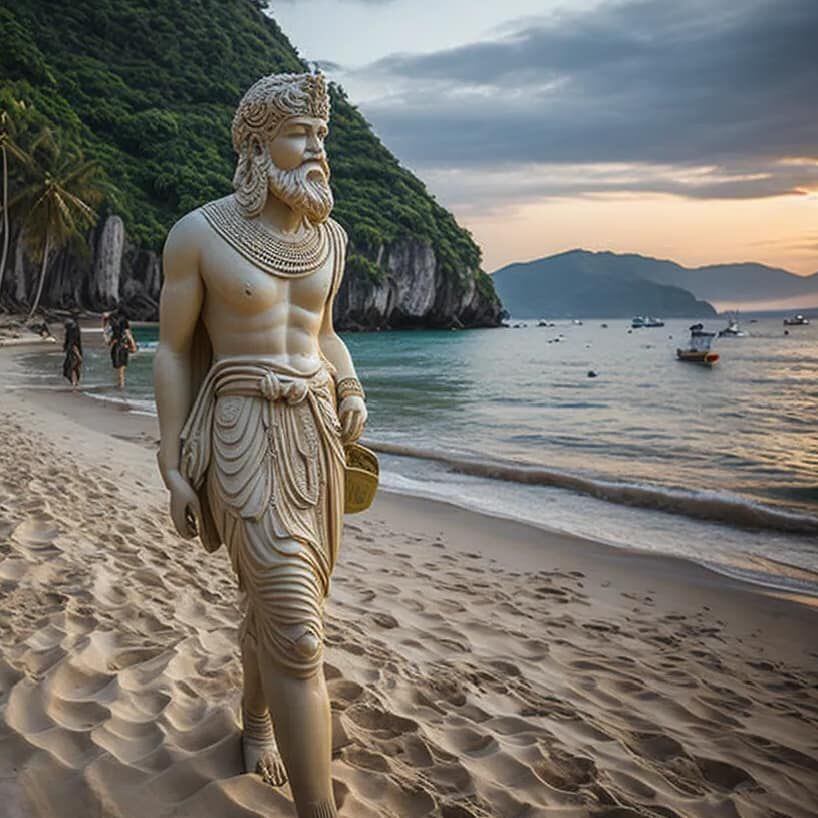 Así se verían las Estatuas Antiguas