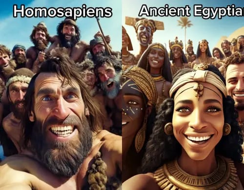 "Selfies históricas": Así se verían distintas tribus según la Inteligencia Artificial