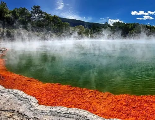 Lago Rotorua de Nueva Zelanda oculta “anomalía magnética” bajo la superficie, según estudio