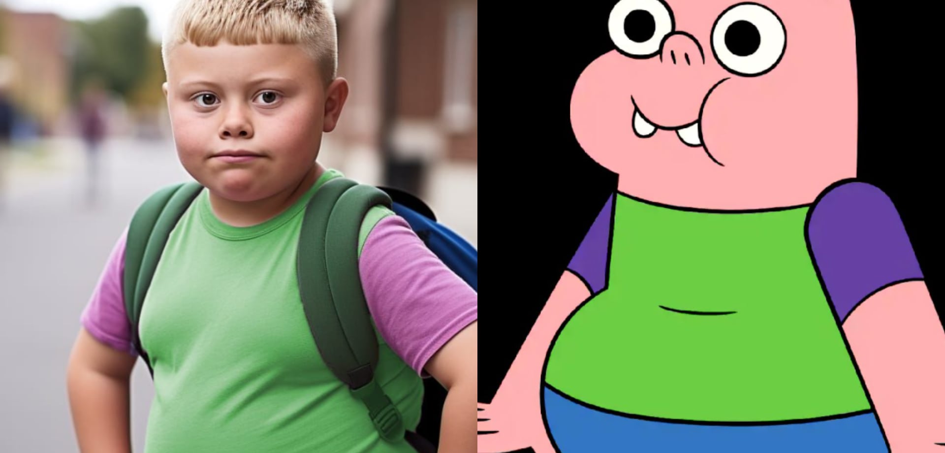 Así se verían los personajes de Clarence en la vida real según una IA