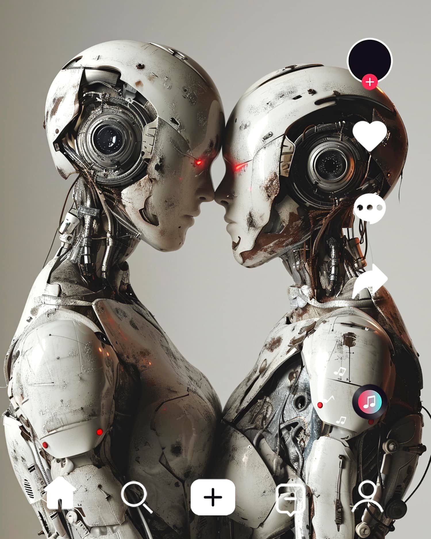 El amor en el futuro de las redes sociales según una IA