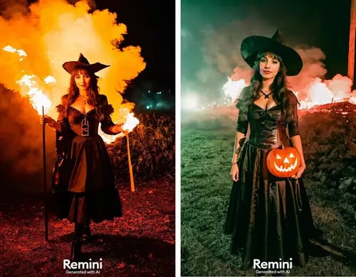 Halloween: Conviértete en una bruja con ayuda de la Inteligencia Artificial