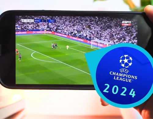Cómo ver la Champions League 2024 en tu teléfono en México