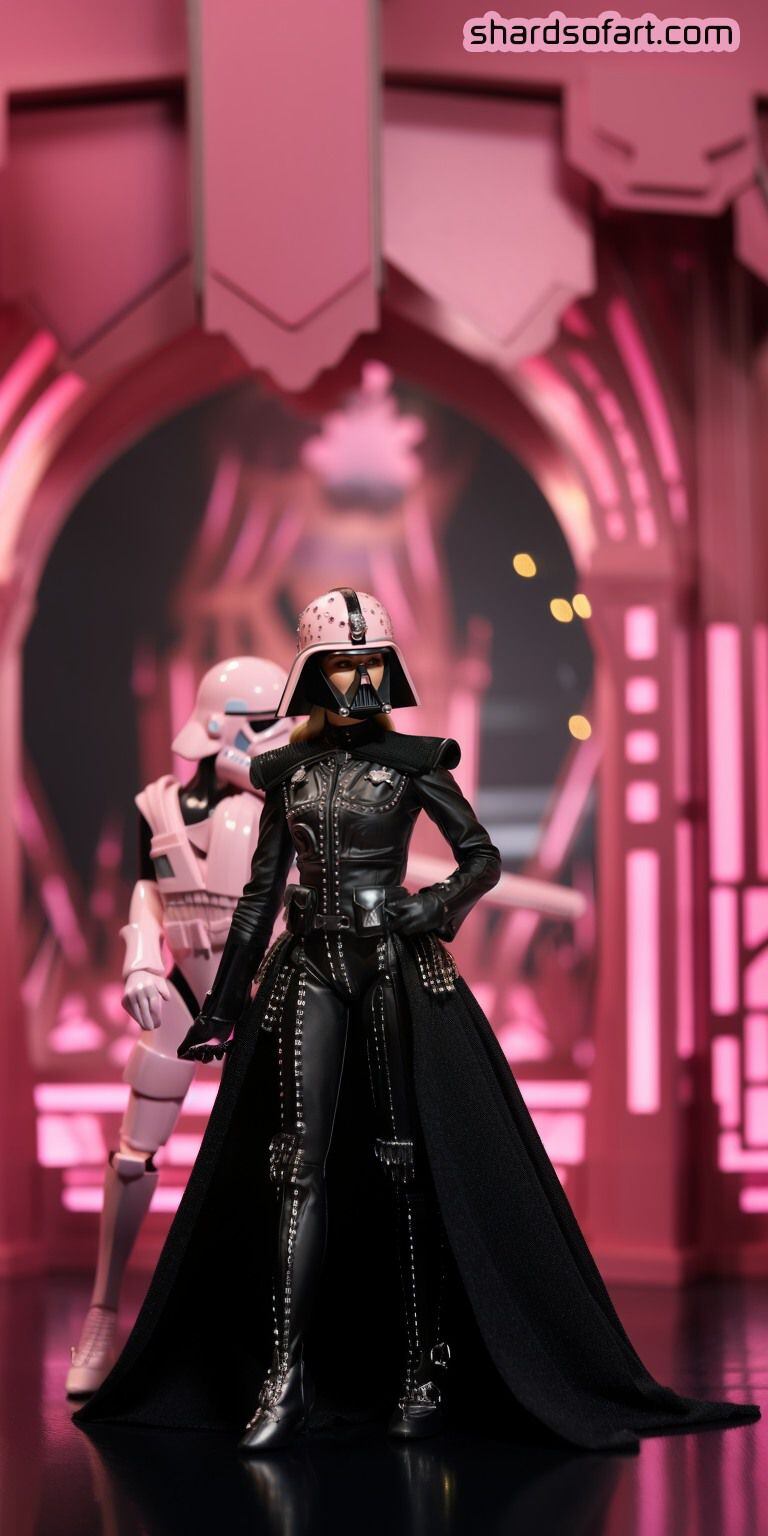 Barbie x Star Wars Darth Vader Doll Black - FW19 - ES