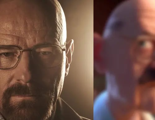 Descubre cómo se verían los personajes de Breaking Bad en estilo Pixar según una IA