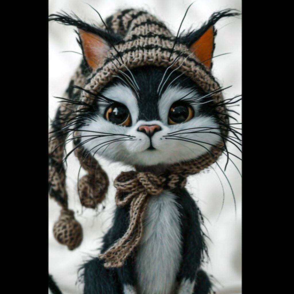 Así luciría Penélope, la gata de los Looney Tunes, en la vida real según la Inteligencia Artificial