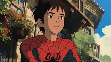Spider-man. Studio Ghibli.