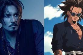 Así se vería Johnny Depp en el universo de Dragon Ball Z según una inteligencia artificial