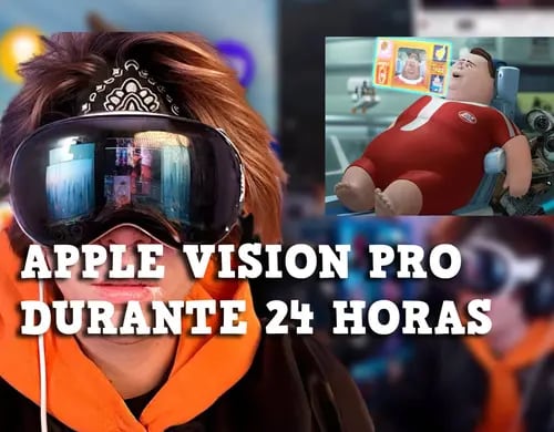 “No sé si es un premio o un castigo”: ElRubius pasa 24 horas con el Apple Vision Pro
