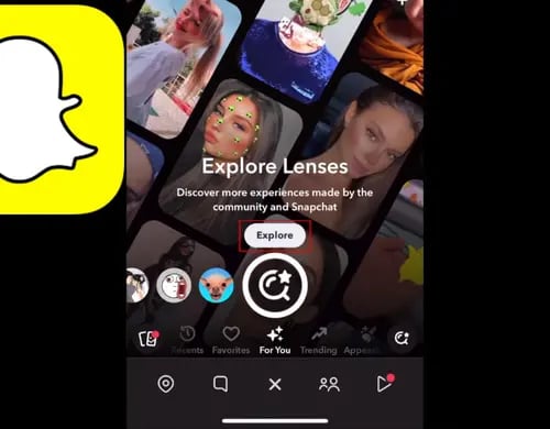 Cómo buscar filtros en Snapchat Lens Explorer 2024
