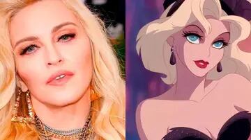 Así se vería Madonna en versión Disney según una IA