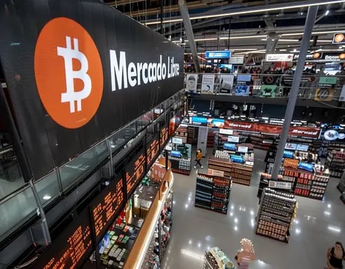Mercado Libre revela que tiene más de $40 millones de dólares en reservas de criptomonedas