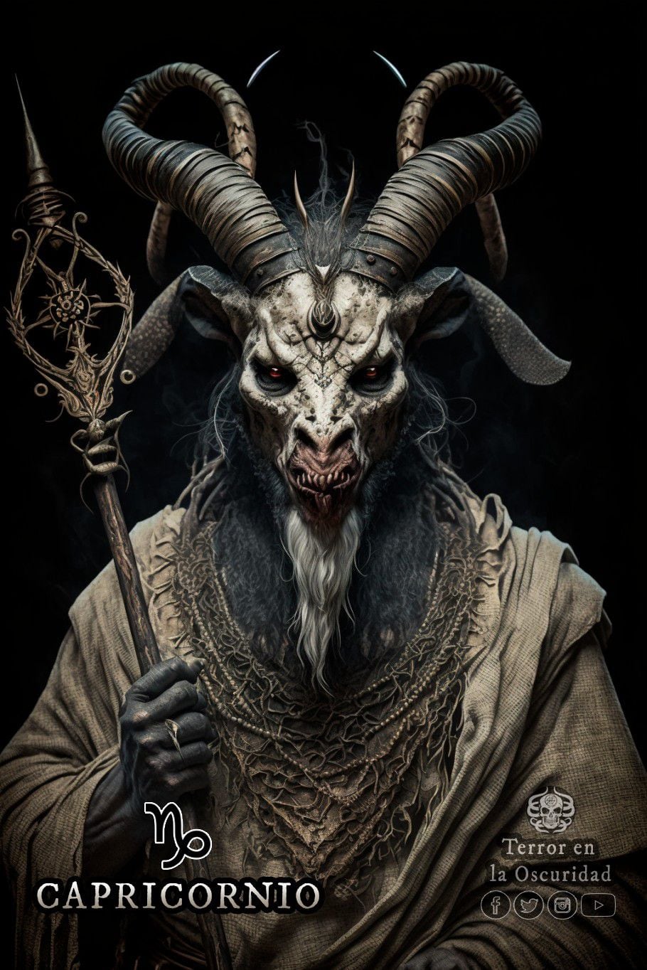 Conoce cómo se verían los signos del zodiaco en su versión de terror ...