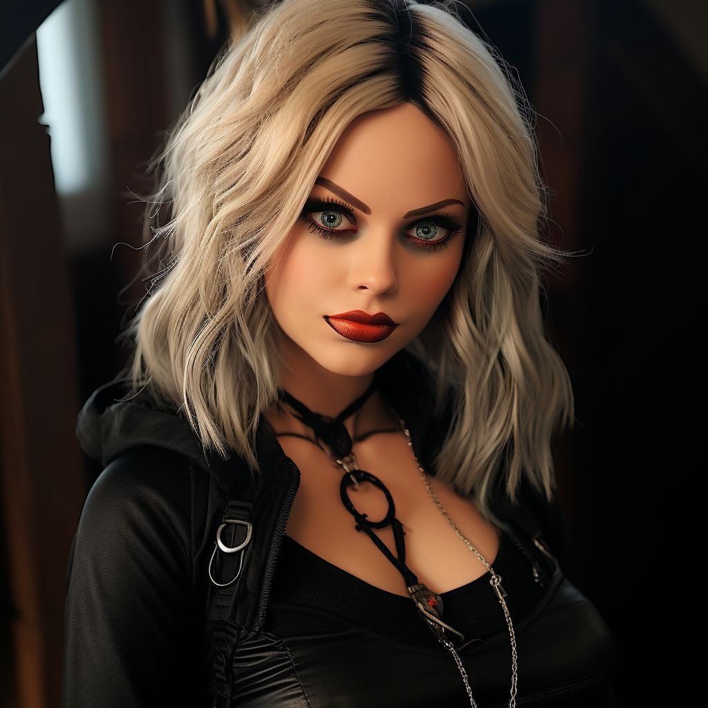 Chucky.  Novia de Chucky.  AI.