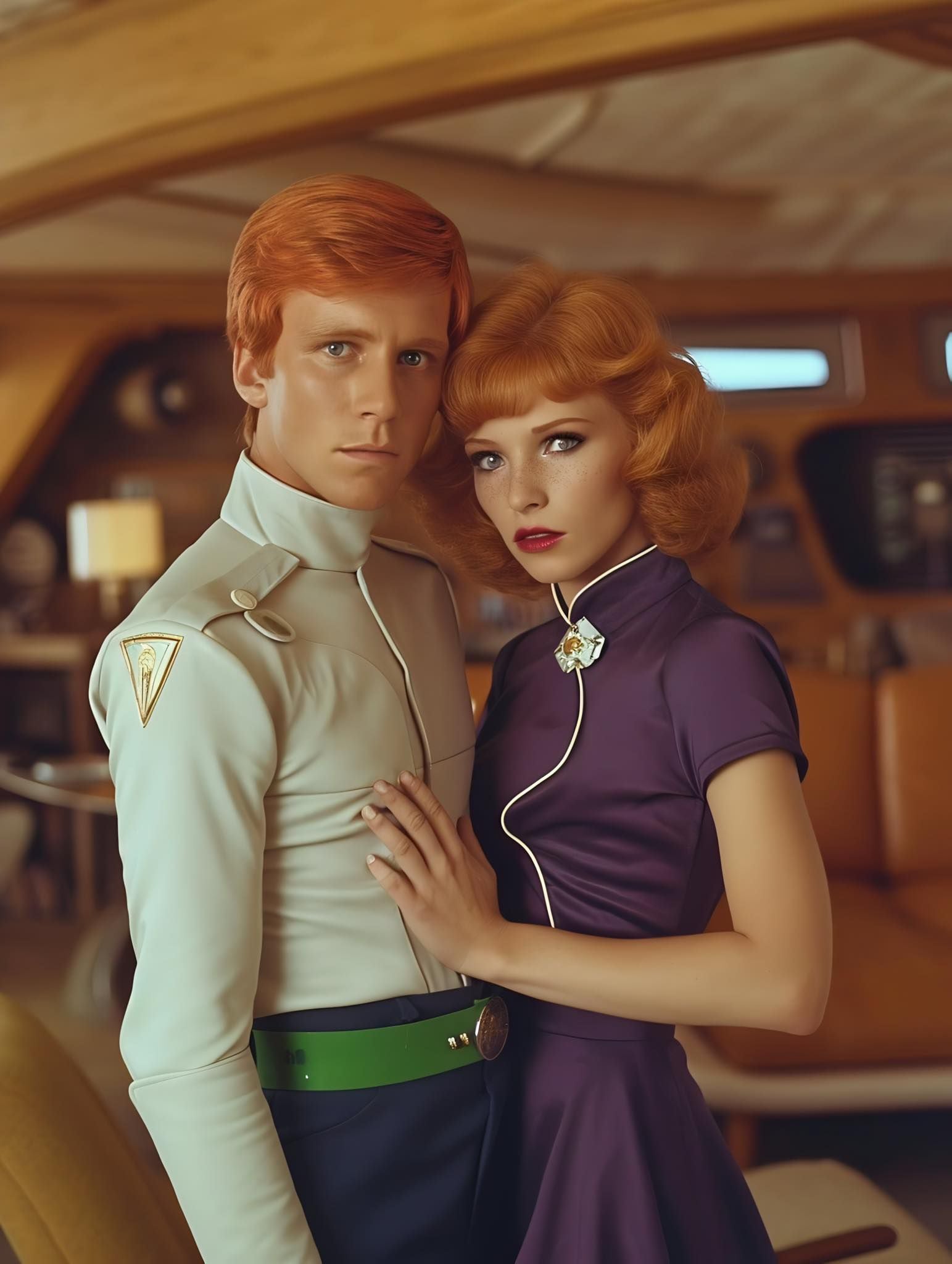 Super y Sra. Sonic según la inteligencia artificial