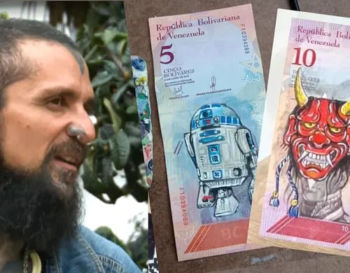 Venezuela: Artista convierte billetes devaluados del país en obras de NFT