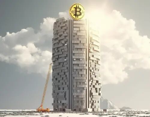 Lanzan vistazo de la Bitcoin Tower en Dubai