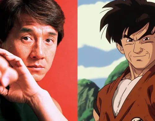 Así se vería Jackie Chan en estilo de “Dragon Ball Z” según una inteligencia artificial