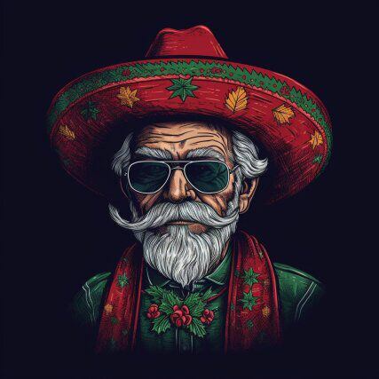 La Inteligencia Artificial de Midjourney revela cómo se vería Santa Claus si fuera mexicano | Redacción Hoy Cripto