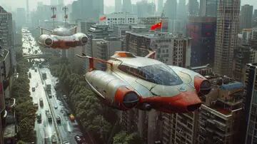 Auto volador. Boeing. China. 2030