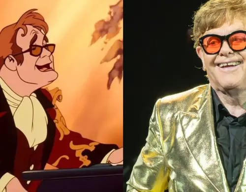 Así se vería Elton John en estilo Disney según una inteligencia artificial