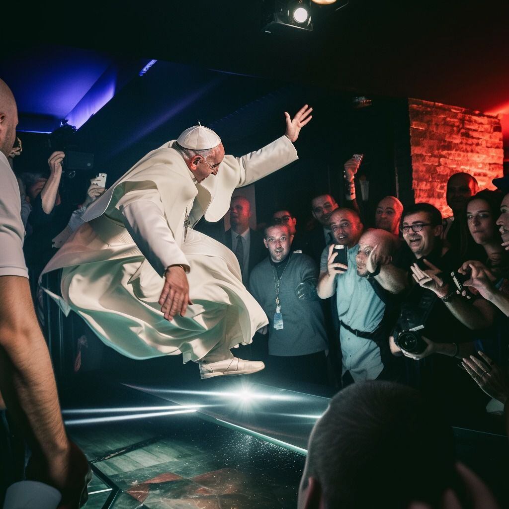 Inteligencia artificial imagina al Papa Francisco bailando como todo un ...