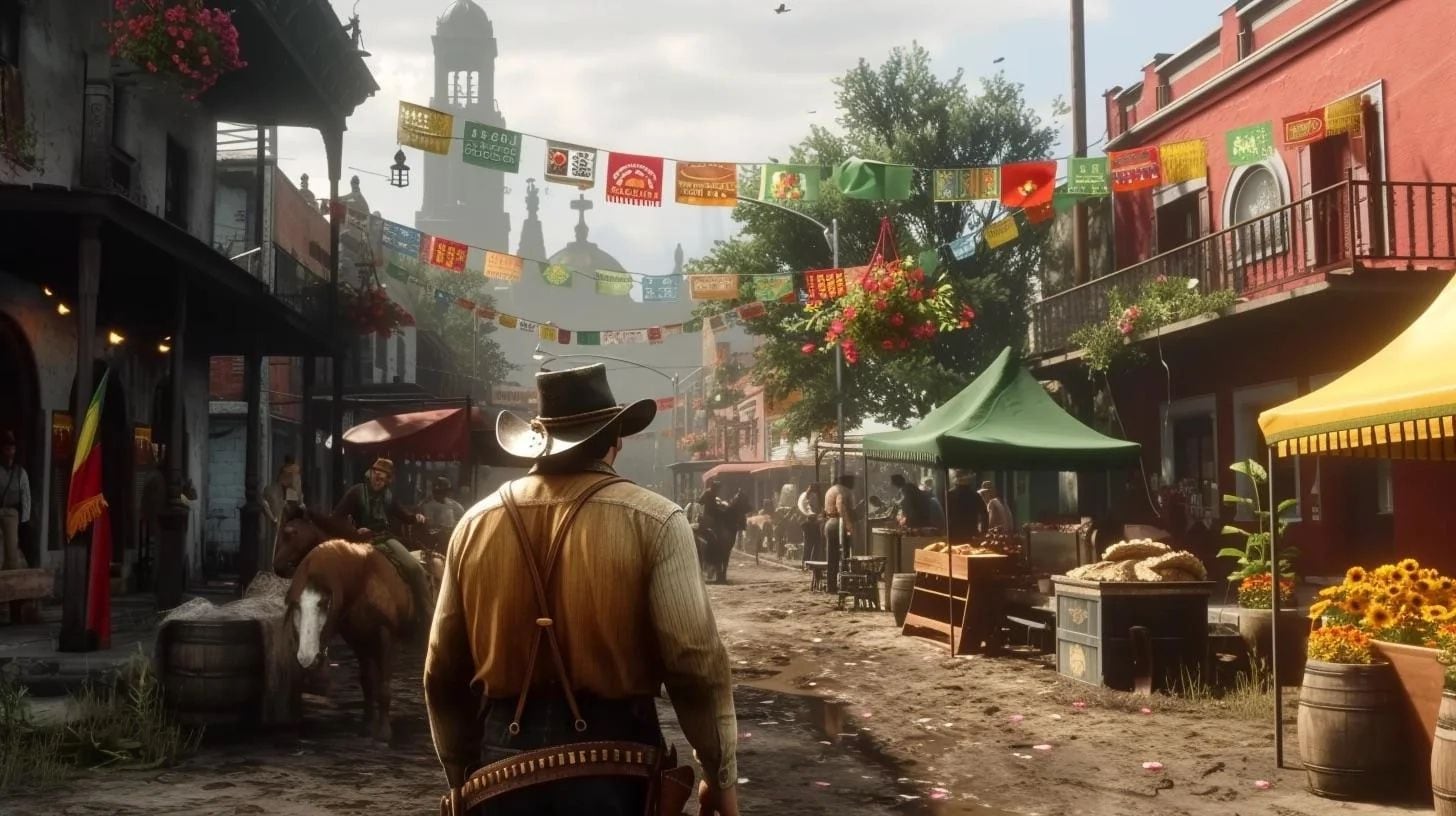 Red Dead Redemption. Videojuegos. México.