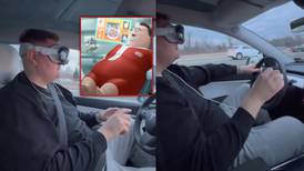 ¿WALL-E se hace realidad? Policía detiene a conductor de Tesla por usar los Apple Vision Pro al volante (VIDEO) 