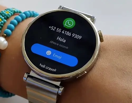 ¿Cómo contestar mensajes de WhatsApp y Telegram con el HUAWEI WATCH GT 4?
