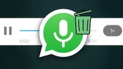 Truco para recuperar los audios borrados de WhatsApp