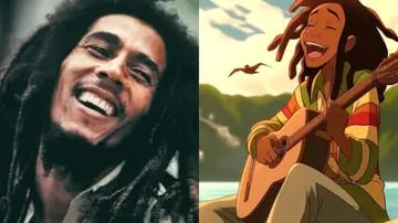 Así se vería bob Marley en estilo Disney según una IA