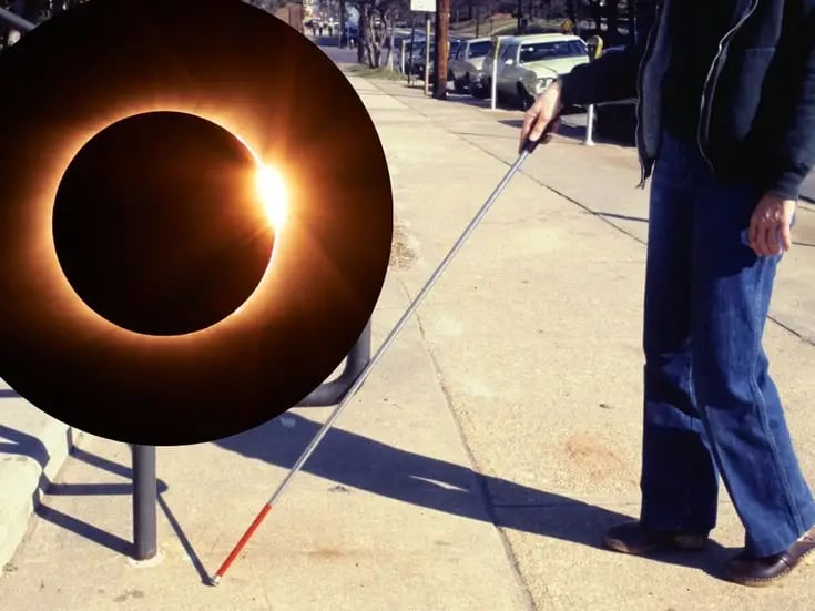 Así es como personas ciegas podrán sentir y escuchar el Eclipse Solar en abril 2024
