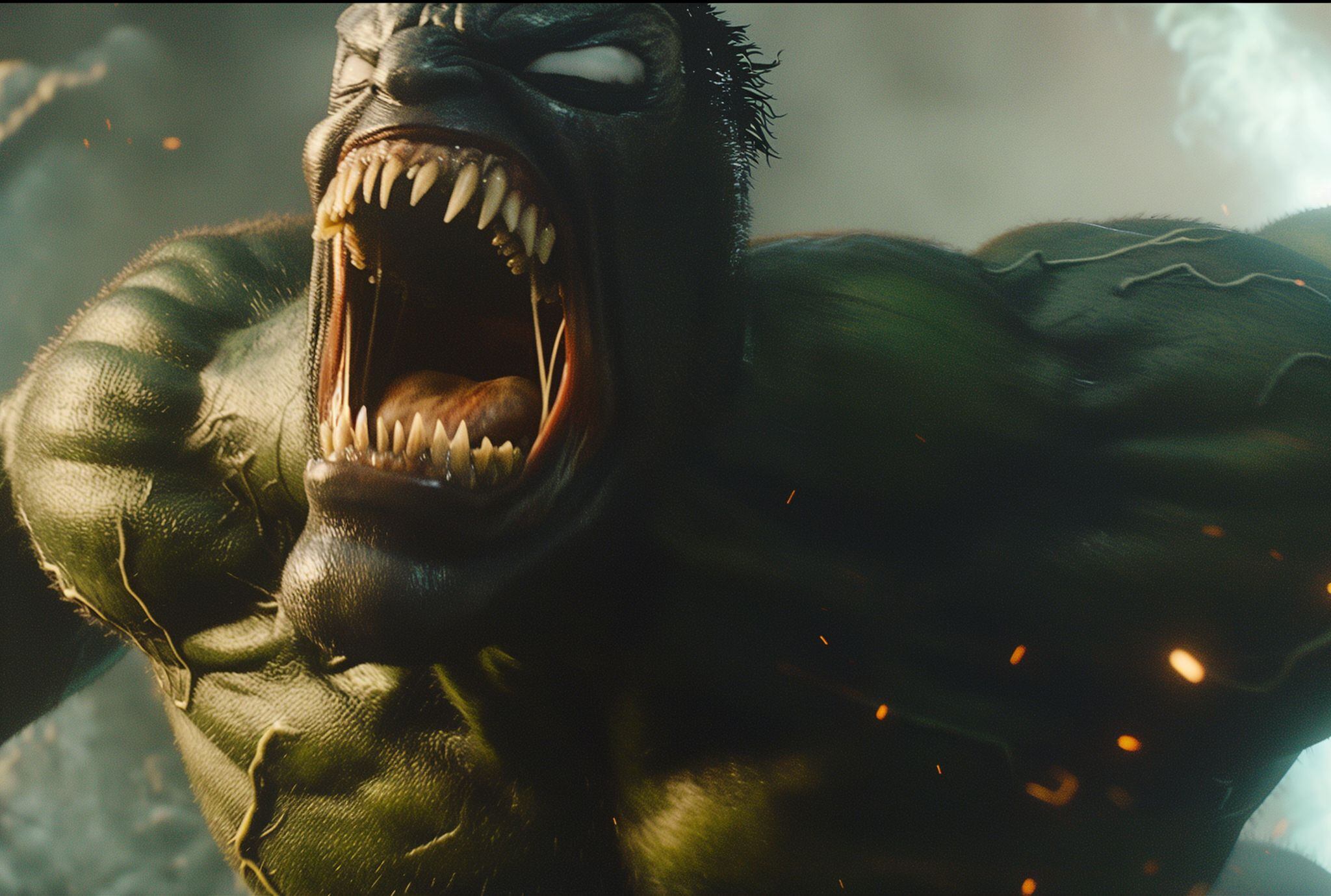 En una serie de cómics llamada "Hulk: The End," se explora un posible futuro donde Bruce Banner (Hulk) es el último ser humano en la Tierra. En este escenario apocalíptico, Hulk y Banner coexisten en la mente de Bruce, siendo Hulk el único sobreviviente en un mundo desolado.