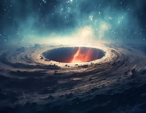Estalla agujero negro en el centro de una galaxia 