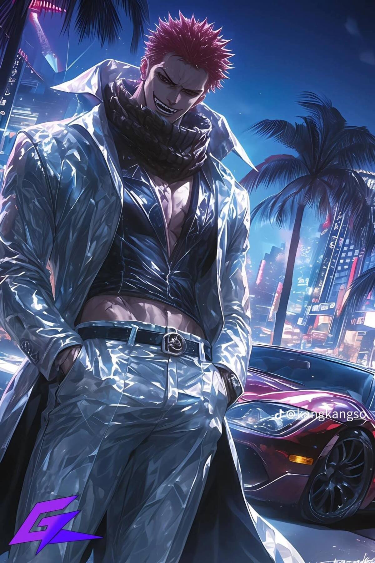 Katakuri en el universo de GTA según una IA