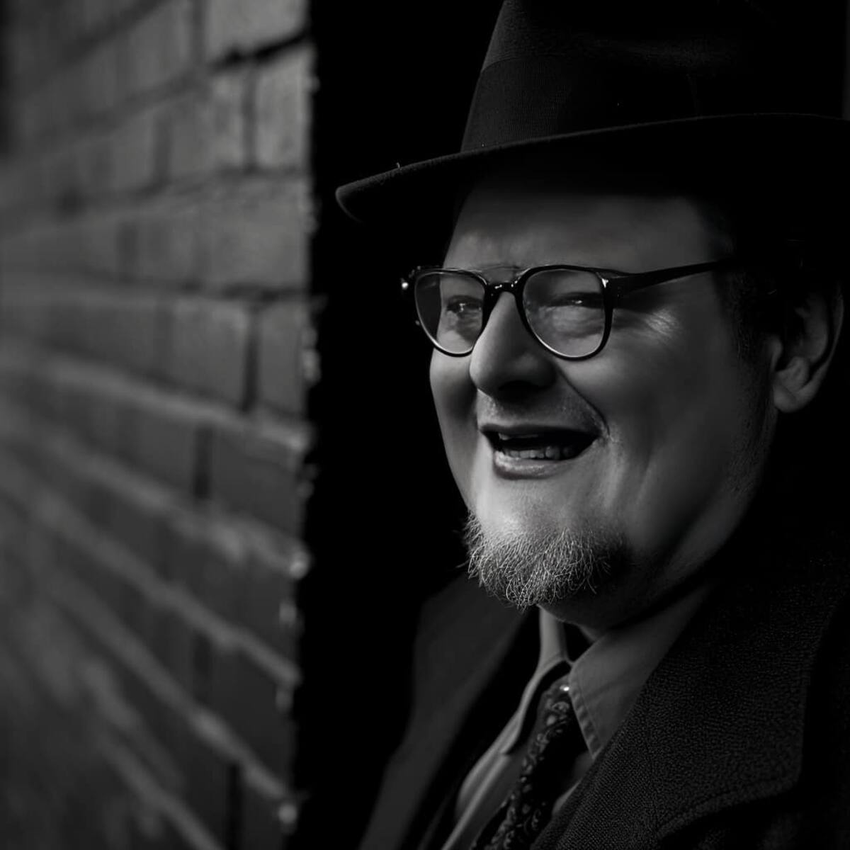 "Egoísmo y travesuras en blanco y negro, con un toque de inteligencia artificial: La transformación noir de Seinfeld."