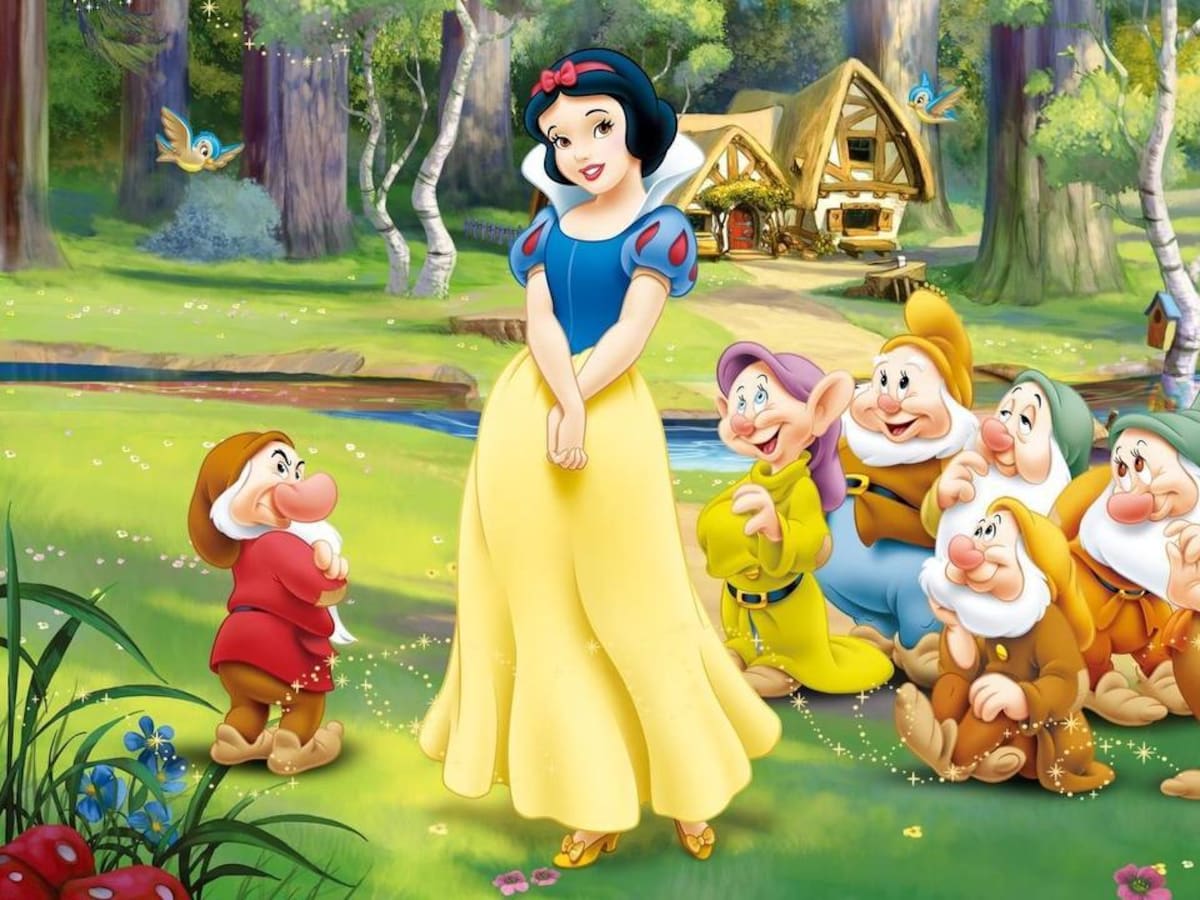 Blancanieves y los siete enanitos en la vida real: así los imagina la IA