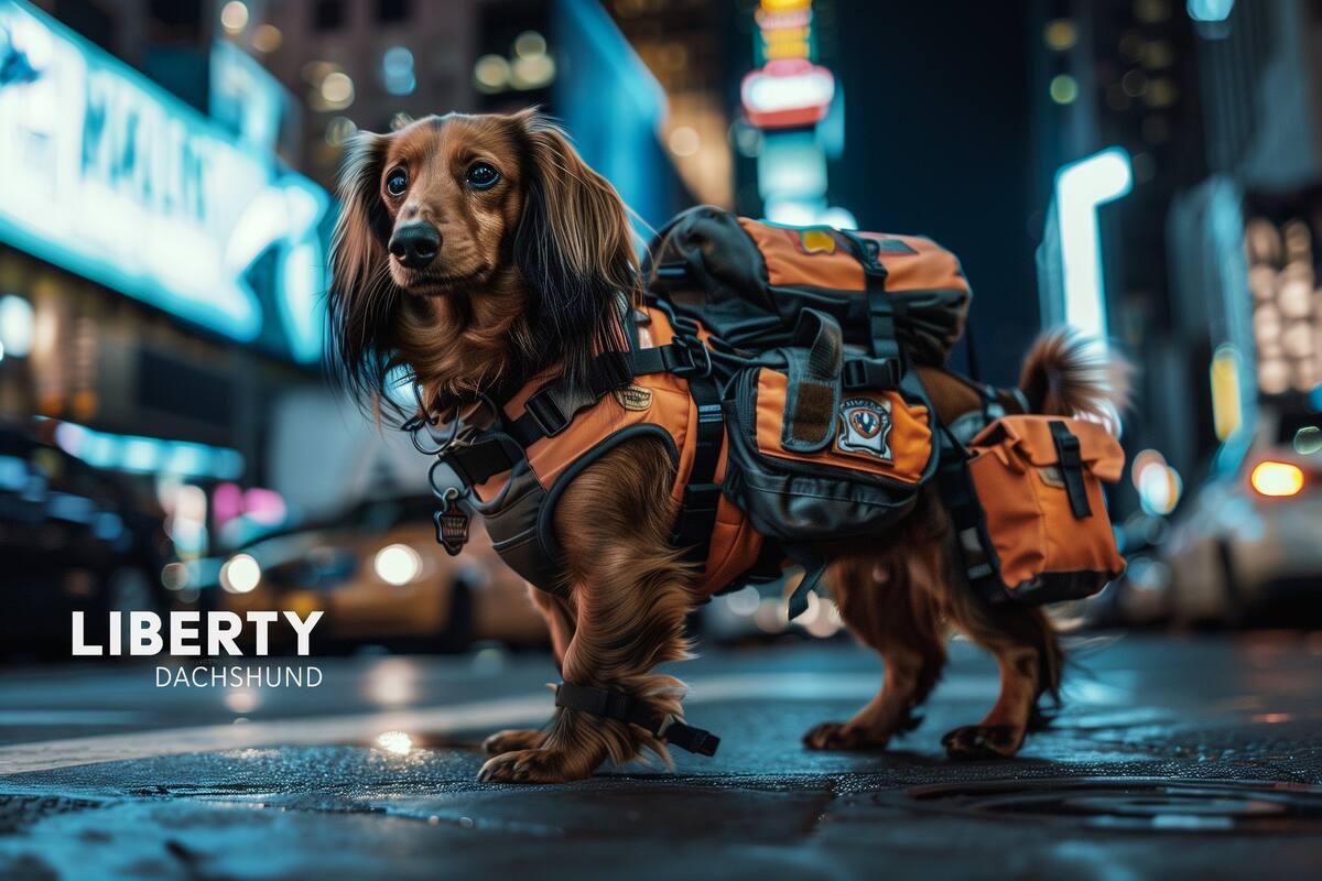 Libertyde Paw Patrol en vida real según una IA