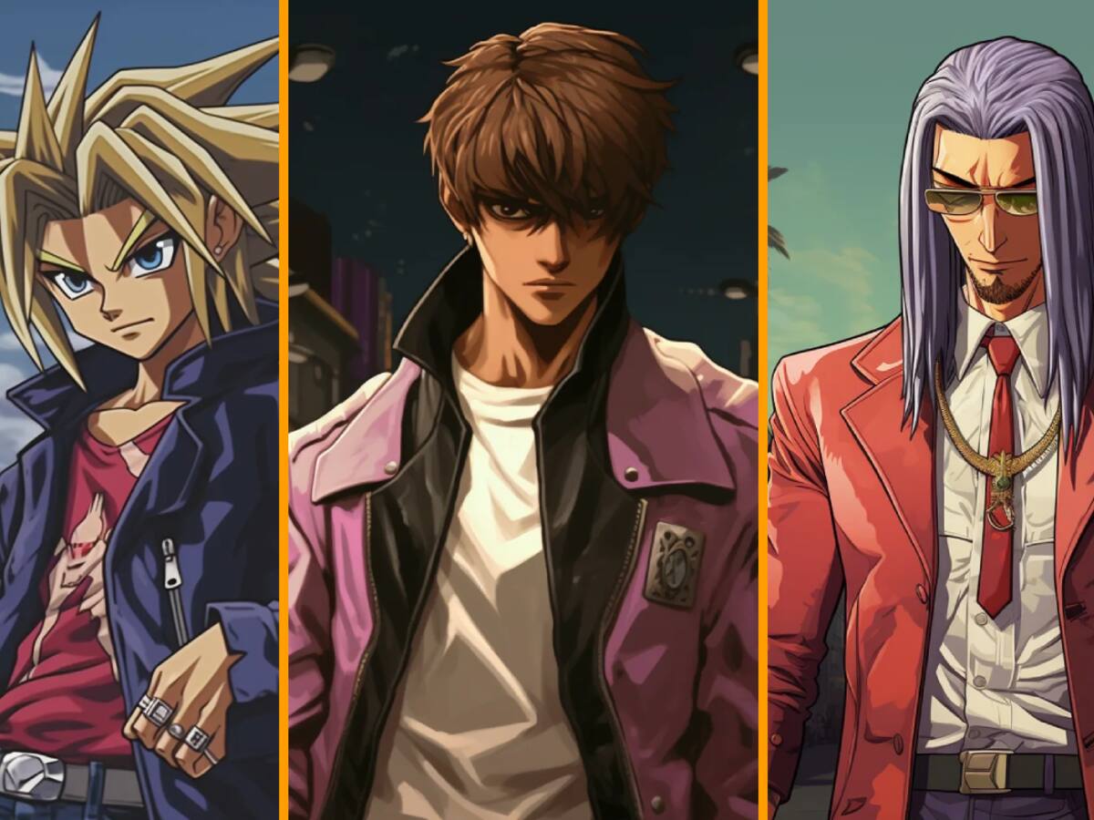 Yu-Gi-Oh! Así serían los personajes en el GTA