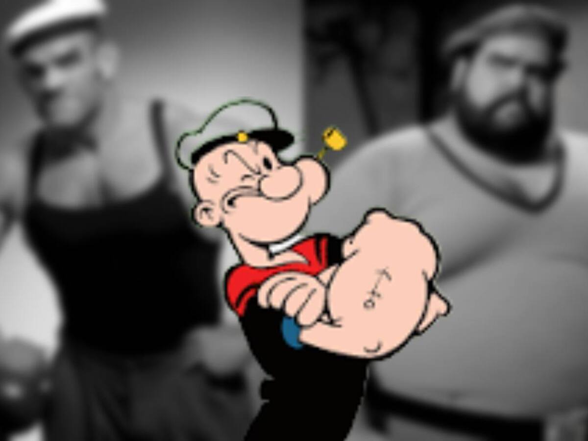 Así se vería “Popeye” en un live action de los años 40s según una inteligencia artificial