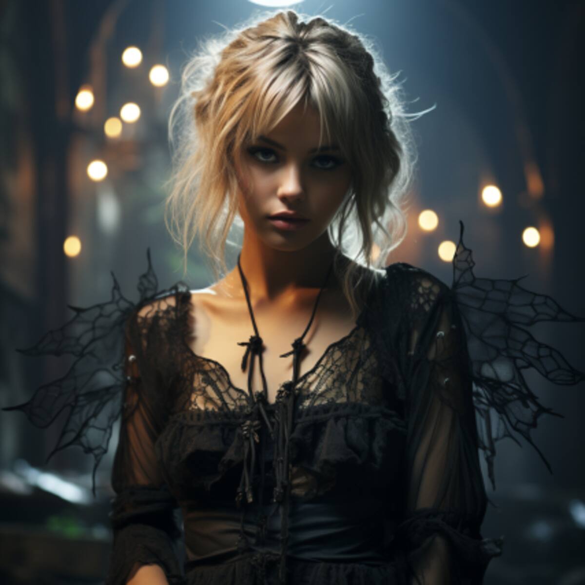 Así se vería Campanita en estilo gótico según la Inteligencia Artificial