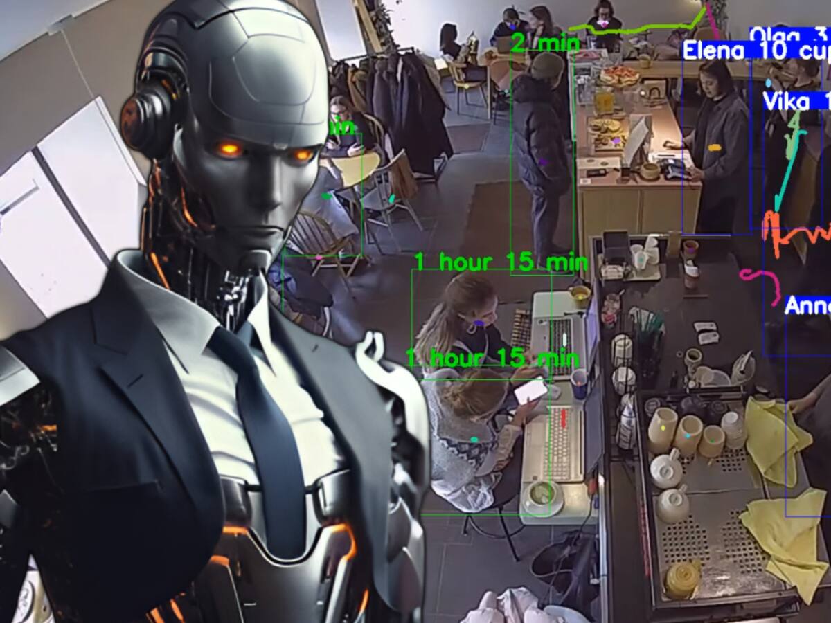 Usan Inteligencia Artificial para vigilar que trabajadores de cafetería sean más productivos y eficientes, video causa polémica en redes