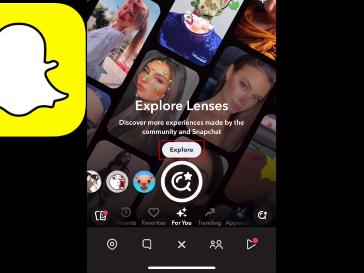 Cómo buscar filtros en Snapchat Lens Explorer 2024
