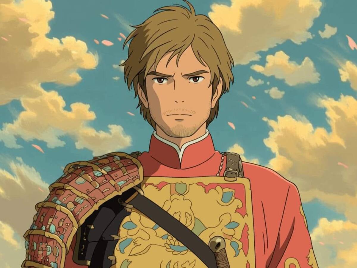Jaime Lannister en estilo Ghibli