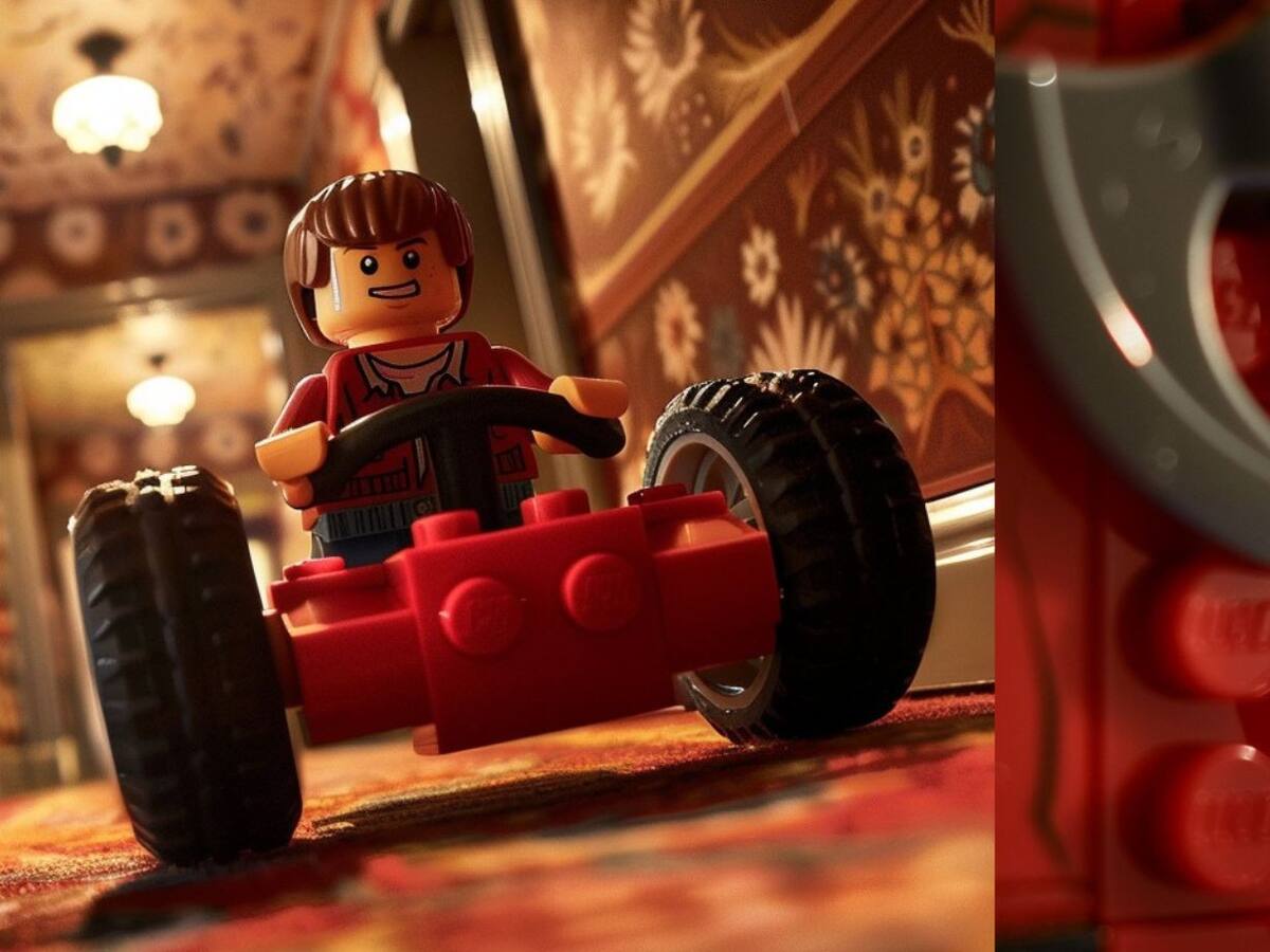 ¿Y si “The Shining” hubiese sido hecha con legos? Así se vería según una IA